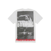 Supreme Paris Is Burning Tee White