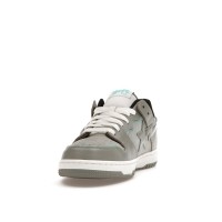 A Bathing Ape Bape SK8 Sta Grey Turquoise
