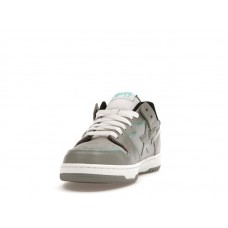 A Bathing Ape Bape SK8 Sta Grey Turquoise