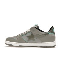 A Bathing Ape Bape SK8 Sta Grey Turquoise
