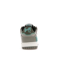 A Bathing Ape Bape SK8 Sta Grey Turquoise