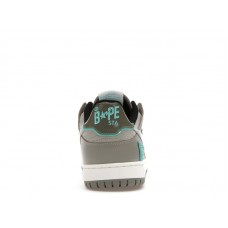 A Bathing Ape Bape SK8 Sta Grey Turquoise