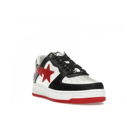 A Bathing Ape Bape Sta #3 M2 White Black Red