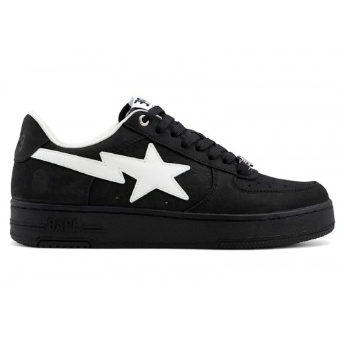 A Bathing Ape Bape Sta #4 Black White - мужская сетка размеров