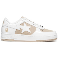 A Bathing Ape Bape Sta Low #6 White Beige