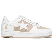 A Bathing Ape Bape Sta Low #6 White Beige