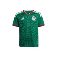 adidas Kids Mexico 2026 World Cup Home Jersey Green