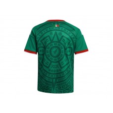 adidas Kids Mexico 2026 World Cup Home Jersey Green