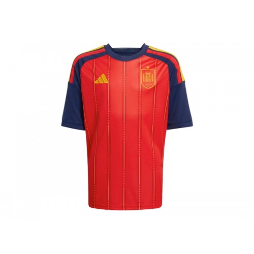 adidas Kids Spain 2026 World Cup Home Jersey Red