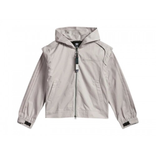 adidas x Bad Bunny x Mercedes-AMG F1 Racing Zip Up Balaclava Track Top Grey