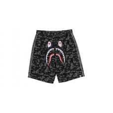 adidas x BAPE Camo Jacquard Shark Denim Jorts Black