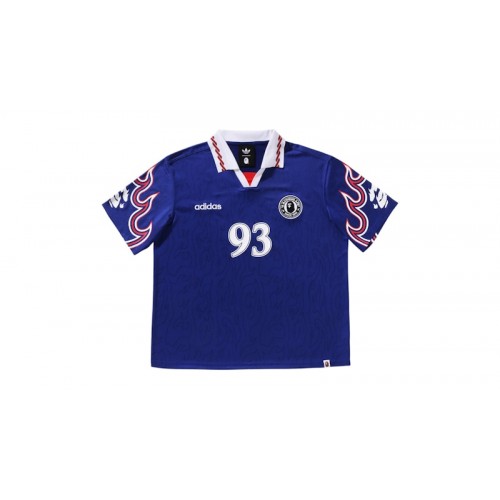 adidas x BAPE Flame Jersey Blue