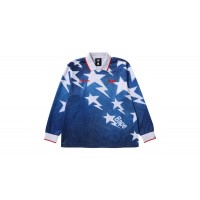 adidas x BAPE LSL Star Jersey Blue