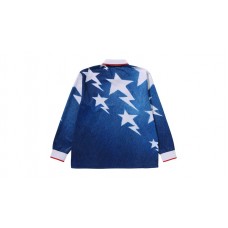 adidas x BAPE LSL Star Jersey Blue