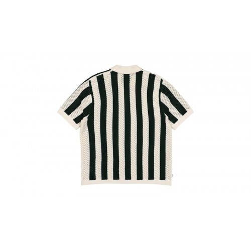 adidas x CLOT Knit Polo Green Night/Cream White