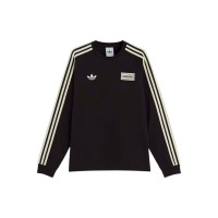 adidas x Oasis Tour 3-Stripes Longsleeve Tee Black