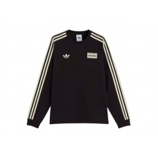 adidas x Oasis Tour 3-Stripes Longsleeve Tee Black