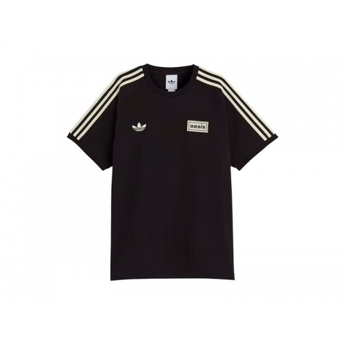 adidas x Oasis Tour 3-Stripes T-Shirt Black