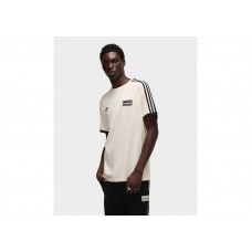 adidas x Oasis Tour 3-Stripes T-Shirt Cream White