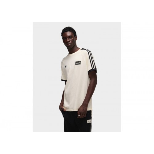 adidas x Oasis Tour 3-Stripes T-Shirt Cream White