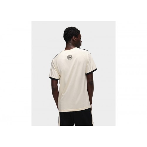 adidas x Oasis Tour 3-Stripes T-Shirt Cream White