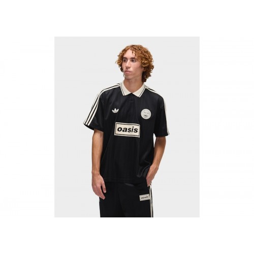 adidas x Oasis Tour Jacquard Jersey Black adidas x Oasis Tour Jacquard Jersey Black