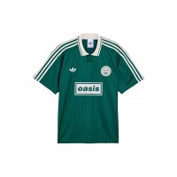 adidas x Oasis Tour Jacquard Jersey Collegiate Green/Cream White