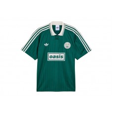 adidas x Oasis Tour Jacquard Jersey Collegiate Green/Cream White
