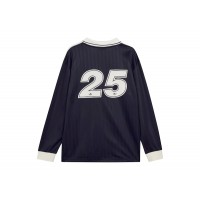 adidas x Oasis Tour Jacquard Stripe L/S Jersey Black/Cream White