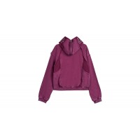adidas x Thug Club Teamgeist Hooded Zip Up Maroon