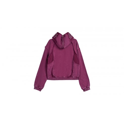 adidas x Thug Club Teamgeist Hooded Zip Up Maroon adidas x Thug Club Teamgeist Hooded Zip Up Maroon