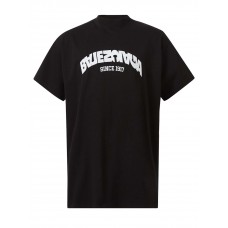 Balenciaga Back Flip Oversized Tee Black