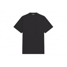 Balenciaga Back Hem Long Boxy Fit T-Shirt Black