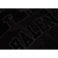 Balenciaga Cities Paris Beach Towel Black/Black
