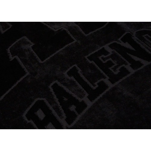 Balenciaga Cities Paris Beach Towel Black/Black