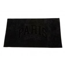 Balenciaga Cities Paris Beach Towel Black/Black