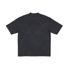 Balenciaga Fashion Institute Medium Fit T-shirt Washed Black