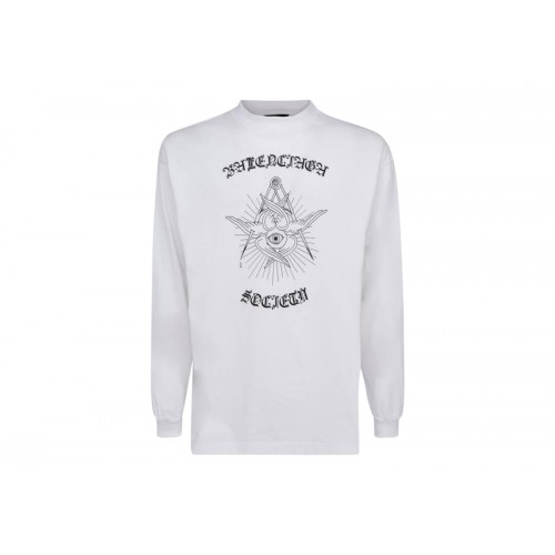 Balenciaga Free Your Mind Longsleeve T-Shirt White/Black/Red