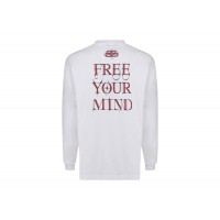 Balenciaga Free Your Mind Longsleeve T-Shirt White/Black/Red