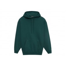 Balenciaga Logo Hoodie Green/White