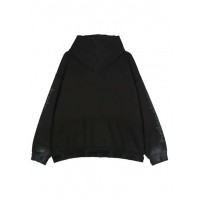 Balenciaga Medium Fit Hoodie Faded Black