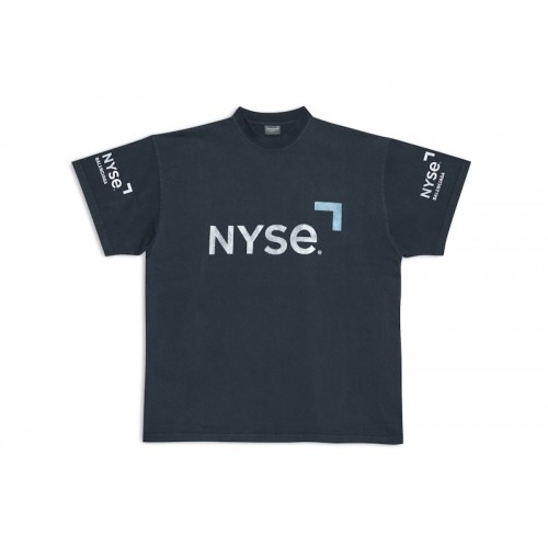 Balenciaga NYSE Oversized T-Shirt Black
