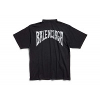 Balenciaga Paris Tropical T-shirt Medium Fit Black