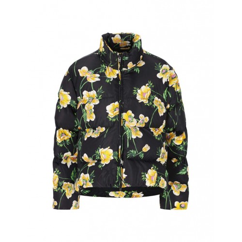 Balenciaga Short Down Jacket Black/Yellow