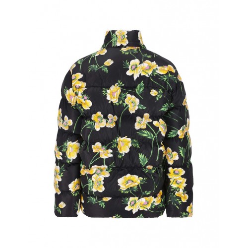 Balenciaga Short Down Jacket Black/Yellow