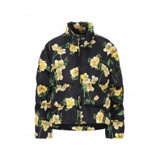 Balenciaga Short Down Jacket Black/Yellow