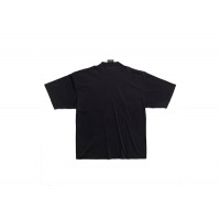 Balenciaga Styling Hotline Large Fit T-shirt Black Faded