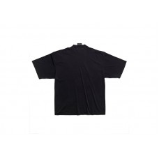Balenciaga Styling Hotline Large Fit T-shirt Black Faded