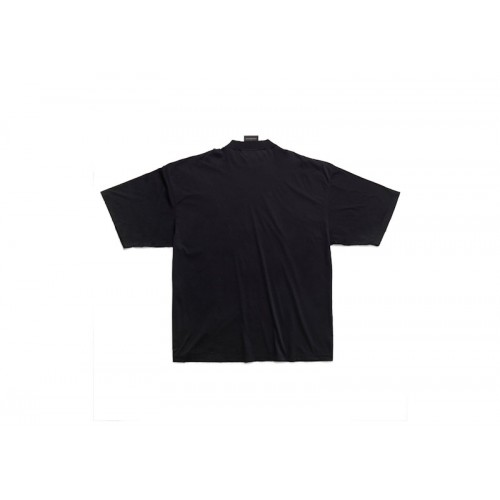 Balenciaga Styling Hotline Large Fit T-shirt Black Faded Balenciaga Styling Hotline Large Fit T-shirt Black Faded
