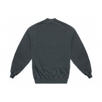 Balenciaga This Is Not Logo Sweatshirt Black
